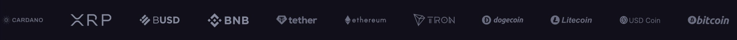 CryptoLeo akzeptierte Kryptowährungen - Bitcoin, Ethereum, USDT und mehr