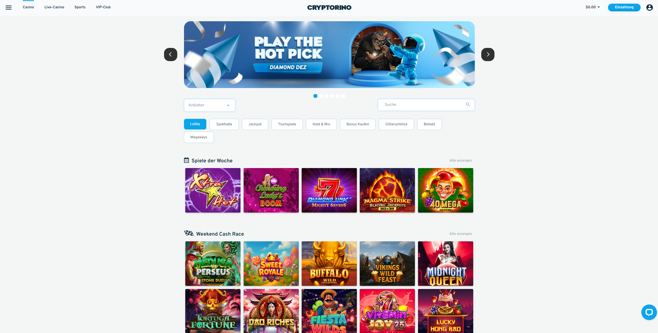 Cryptorino Slots